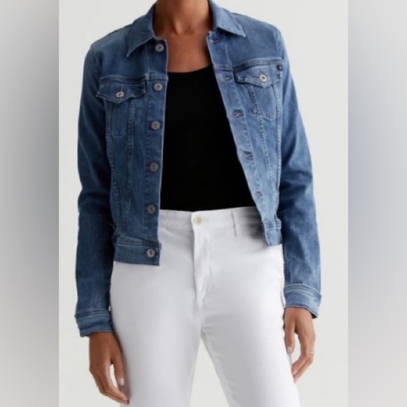 Ag Adriano Goldschmied Jackets & Blazers - Adriano Goldschmeid AG Robyn Denim Jacket XS